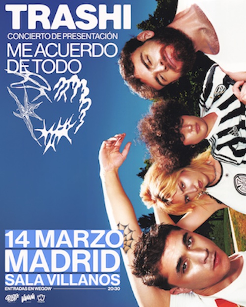 Fotografía promocional de Trashi en Madrid