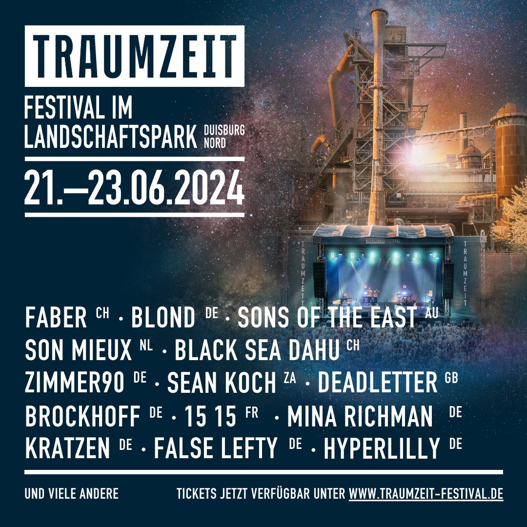 Promofoto von Traumzeit Festival Festival 2024.