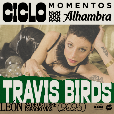 Fotografía promocional de Travis Birds con Nadia Álvarez | Momentos Alhambra en León