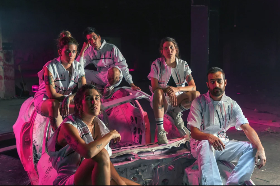 Fotografía promocional de Tremenda Jauría en La Riviera