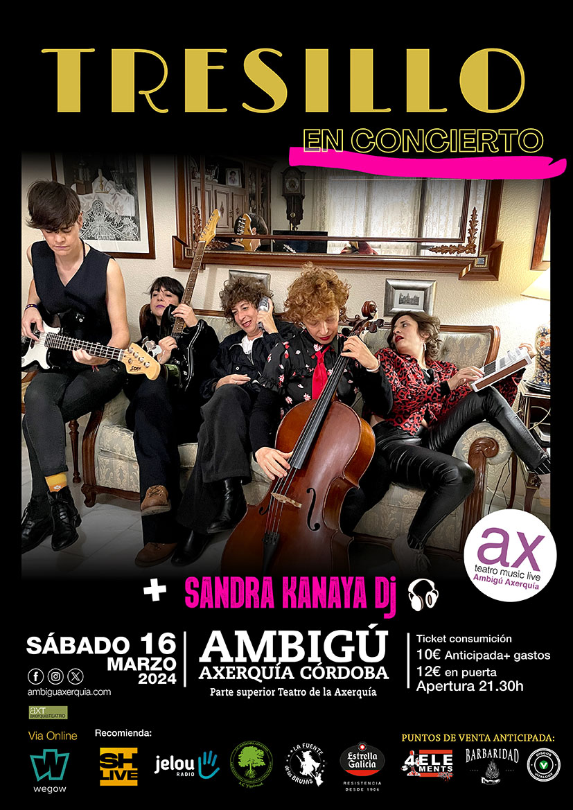 Fotografía promocional de TRESILLO en Córdoba