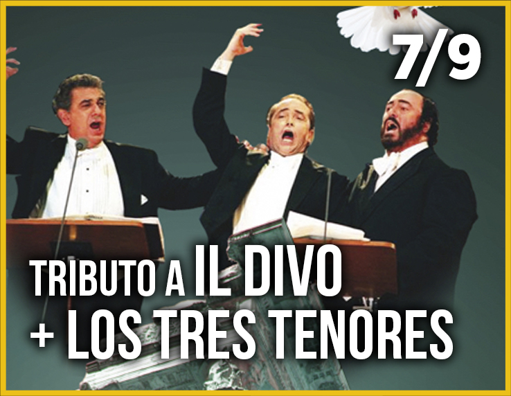 Fotografía promocional de Tributo a LOS TRES TENORES & IL DIVO