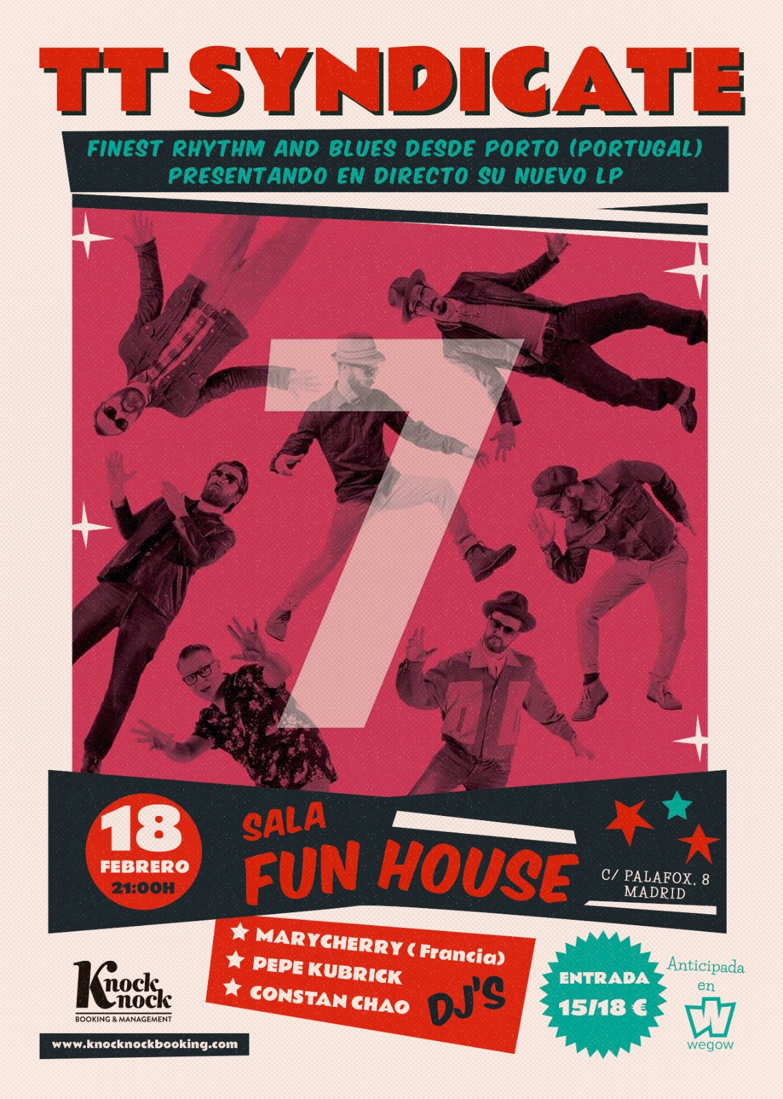 Fotografía promocional de TT SYNDICATE ( Funhouse. Madrid)