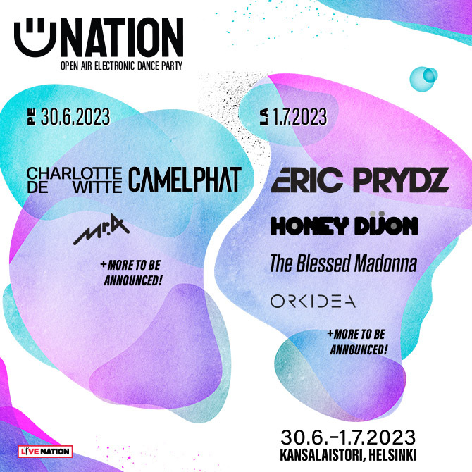 Fotografía promocional de U-Nation 2023