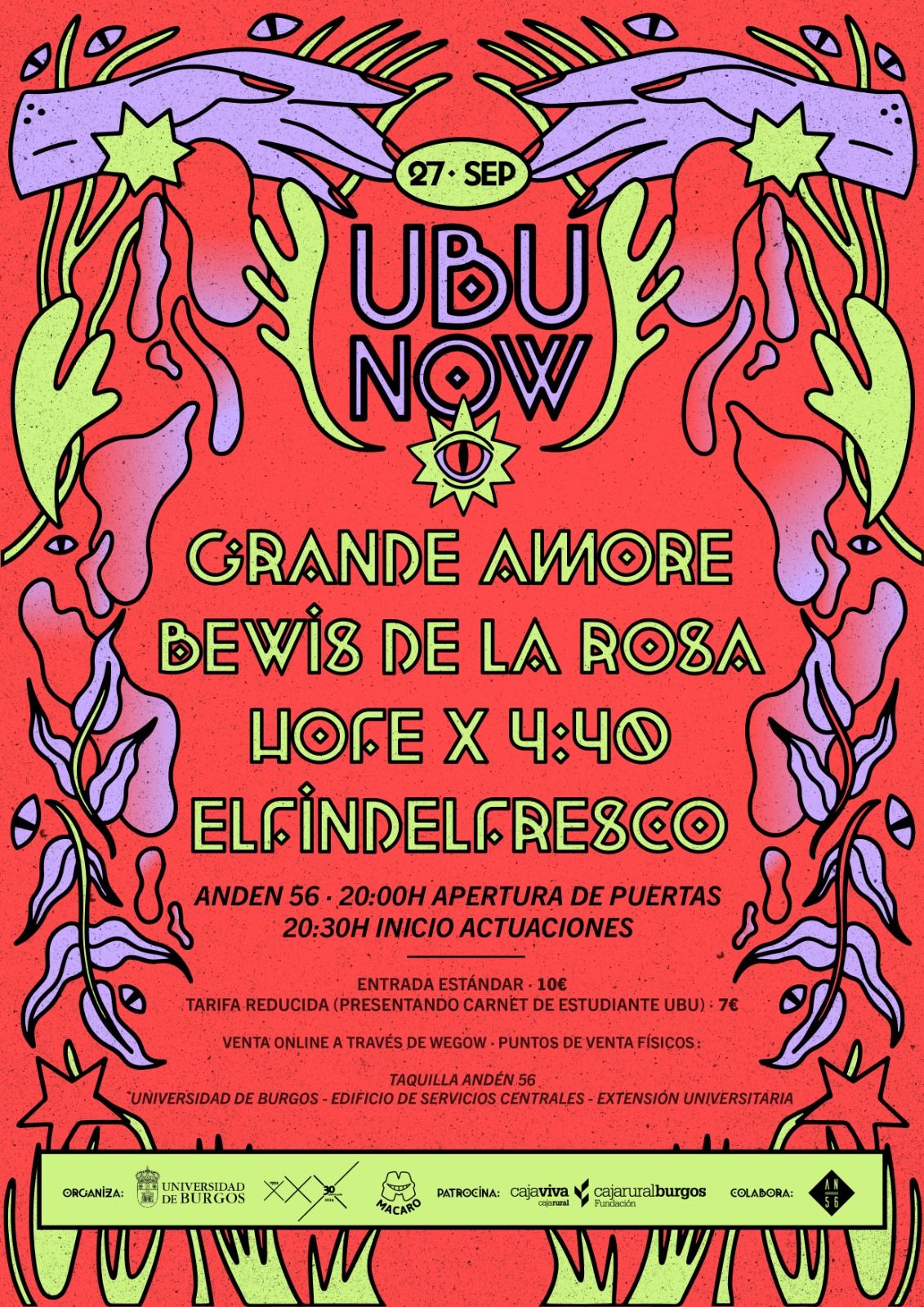 Fotografía promocional de UBUNOW en Burgos