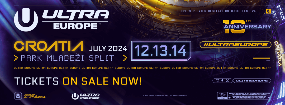 Fotografía promocional de Ultra Europe 2024