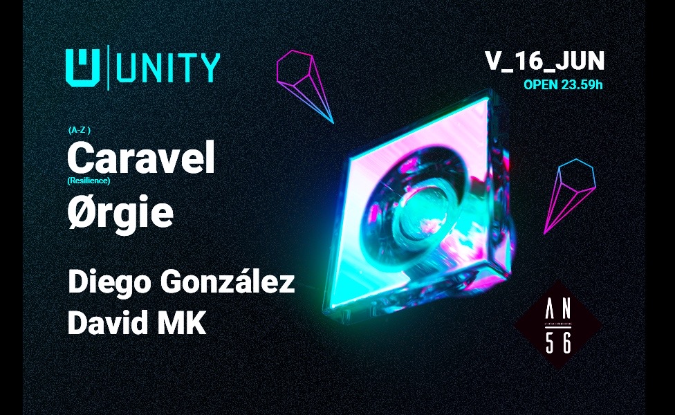 Fotografía promocional de Unity - Caravel y Ørgie en Burgos