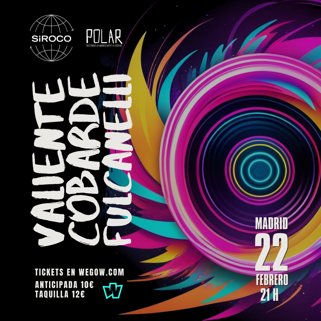 Fotografía promocional de Valiente Cobarde & Fulcanelli en Madrid