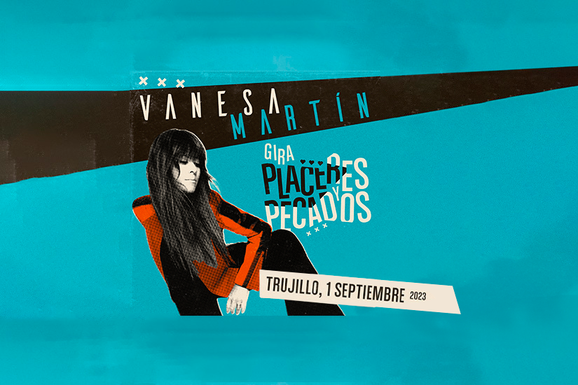 Fotografía promocional de Vanesa Martín en Trujillo