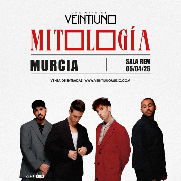 Fotografía promocional de Veintiuno en Murcia