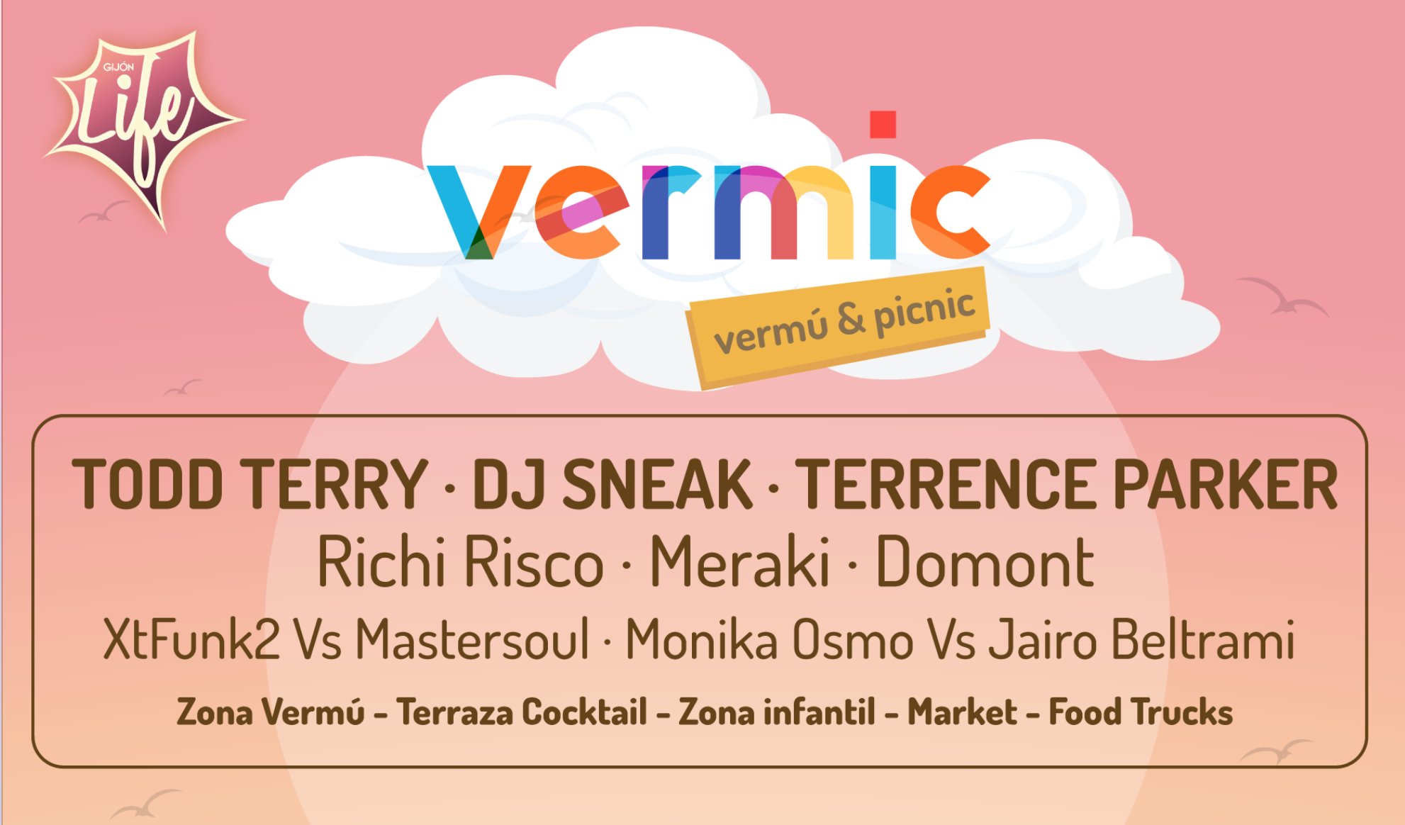 Fotografía promocional de Vermic (Vermú & Picnic) en Gijón Life 2019