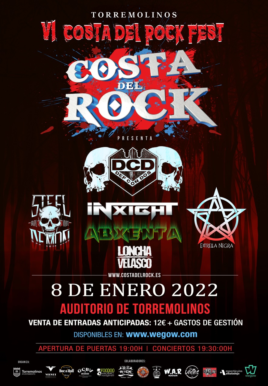 Fotografía promocional de VI Costa del Rock Fest