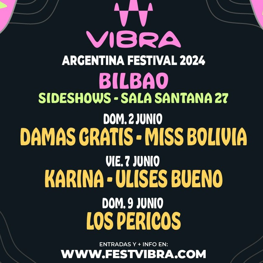 Fotografía promocional de VIBRA Argentina Bilbao 2024