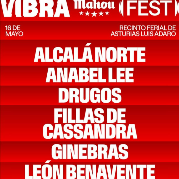 Fotografía promocional de Vibra Mahou Fest Gijón 2026