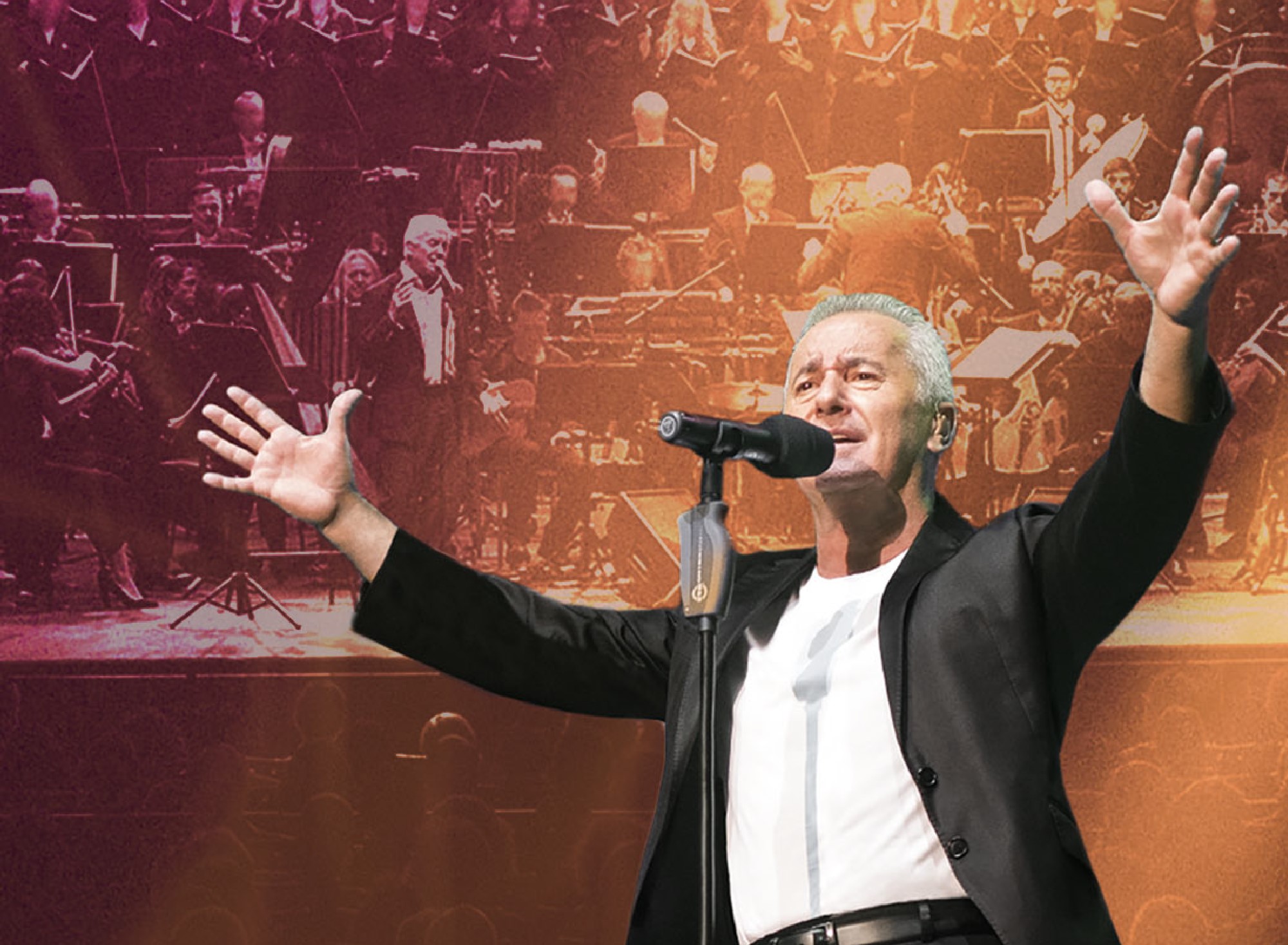 Fotografía promocional de Víctor Manuel en Rivas Vaciamadrid