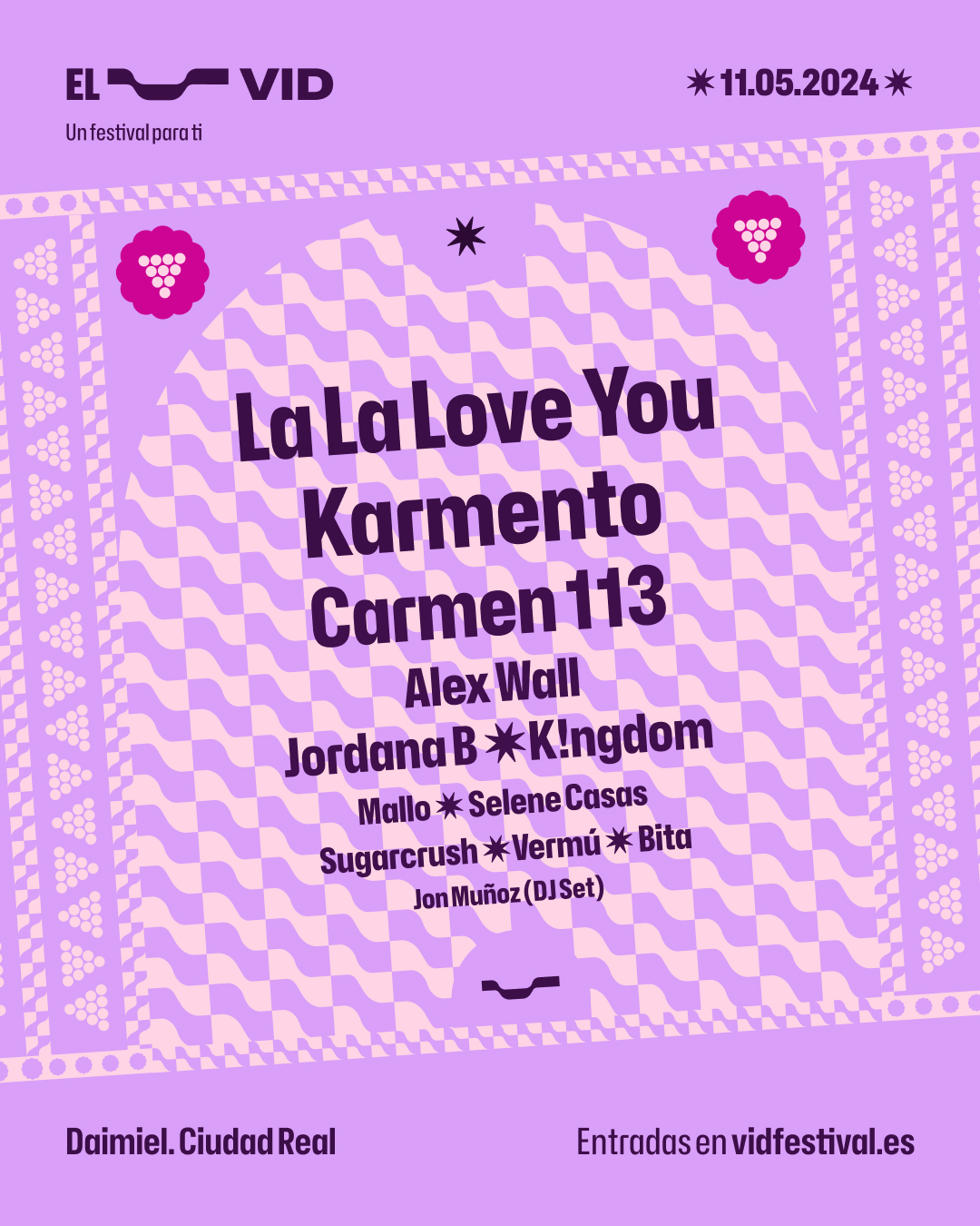 Fotografia promocional de VID Festival 2024.