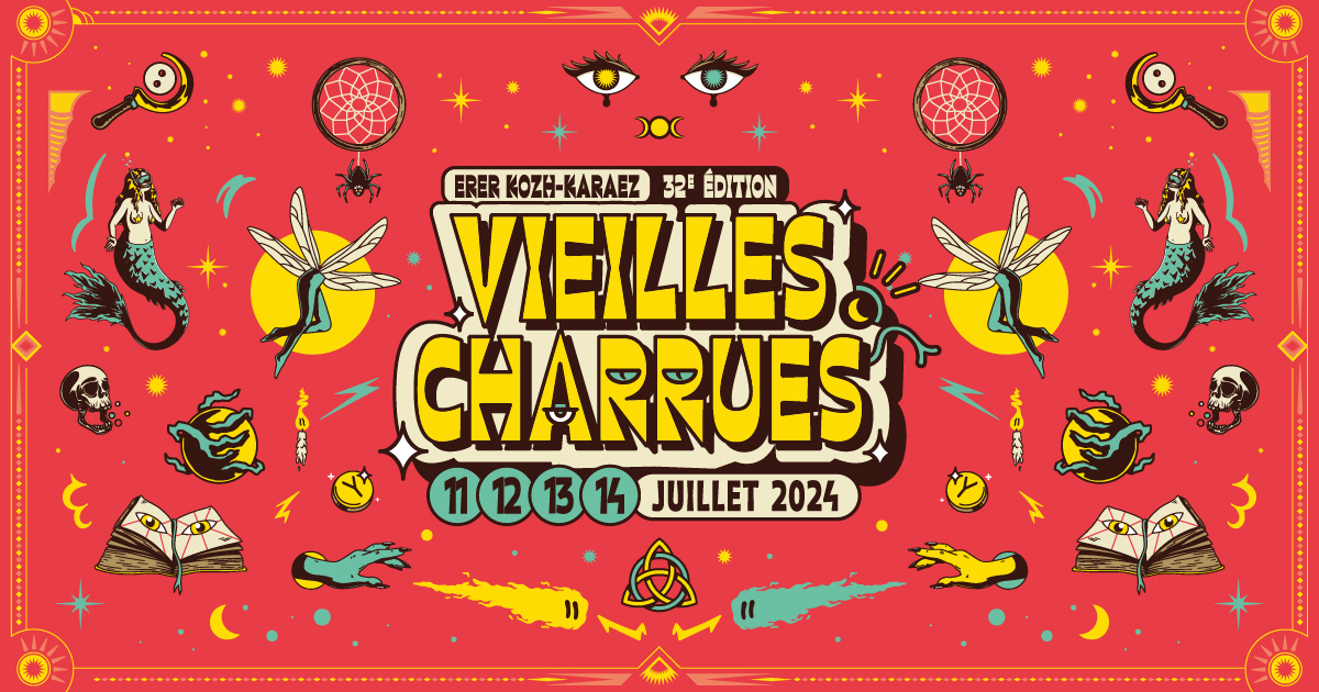 Promofoto von Vieilles Charrues Festival 2024.