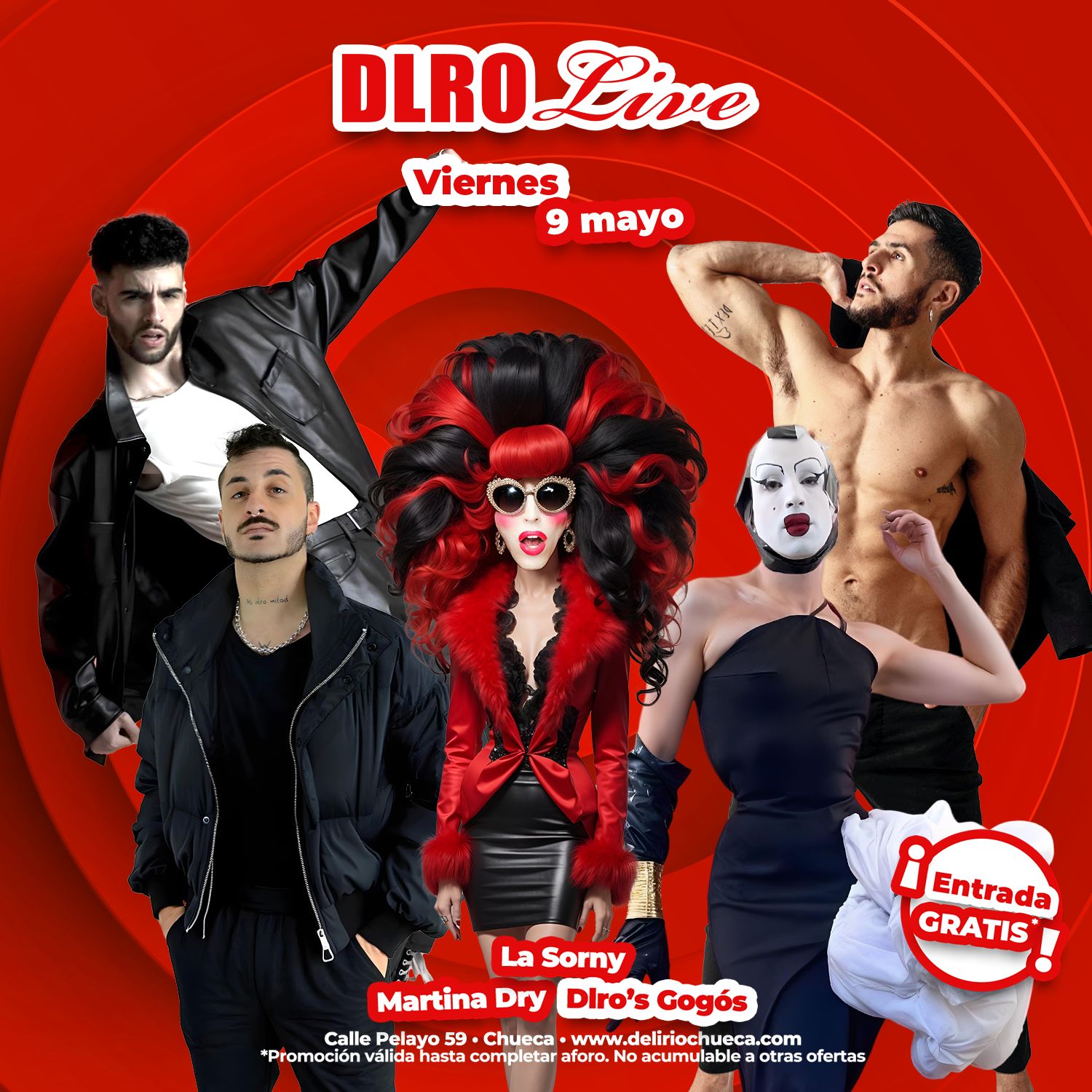 Fotografía promocional de VIERNES DELIRANTE