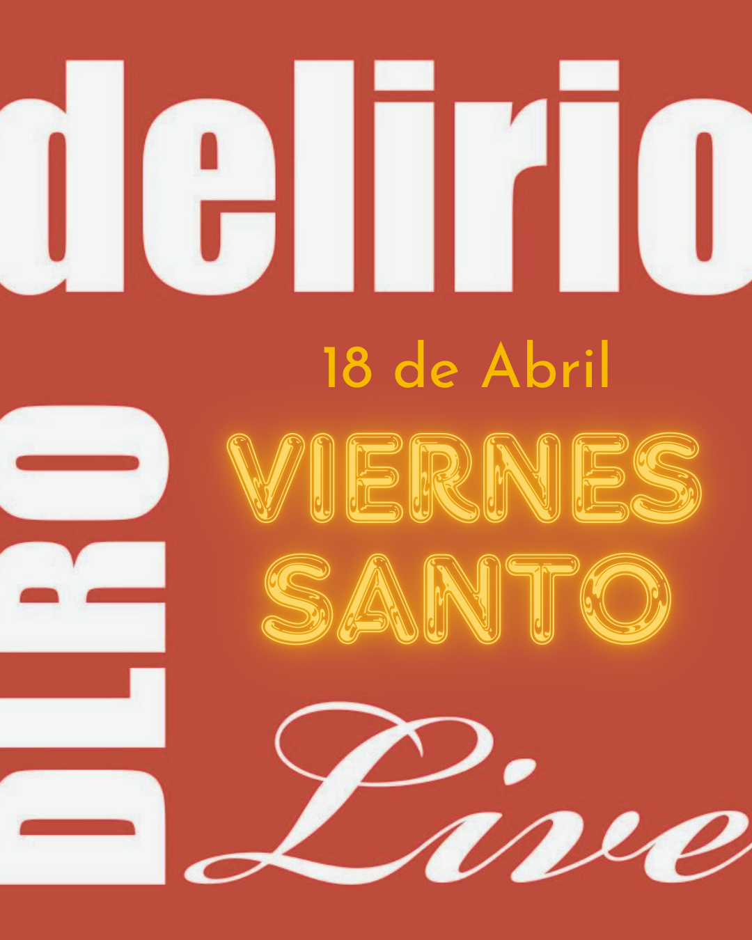 Fotografía promocional de Viernes Santo