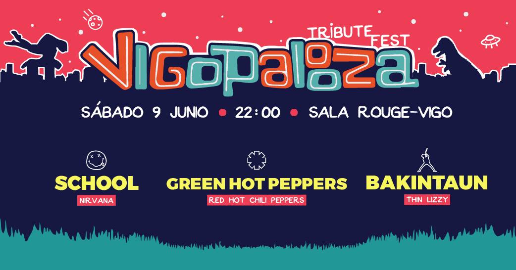 Promotional photograph of Vigopalooza Tribute Fest 2018.