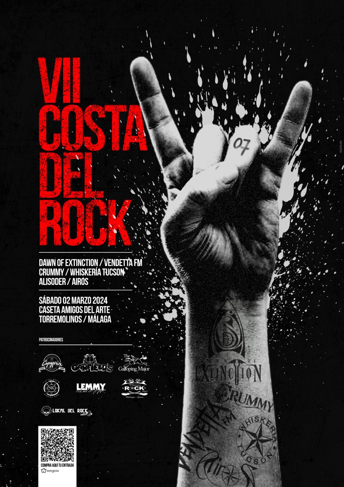 Fotografía promocional de VII Costa Del Rock Fest