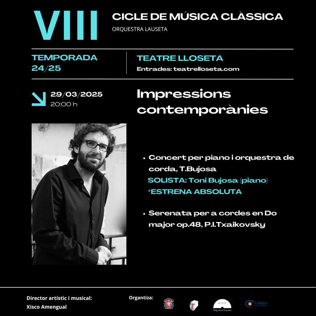 Fotografía promocional de VIII Cicle de Música Clàssica
