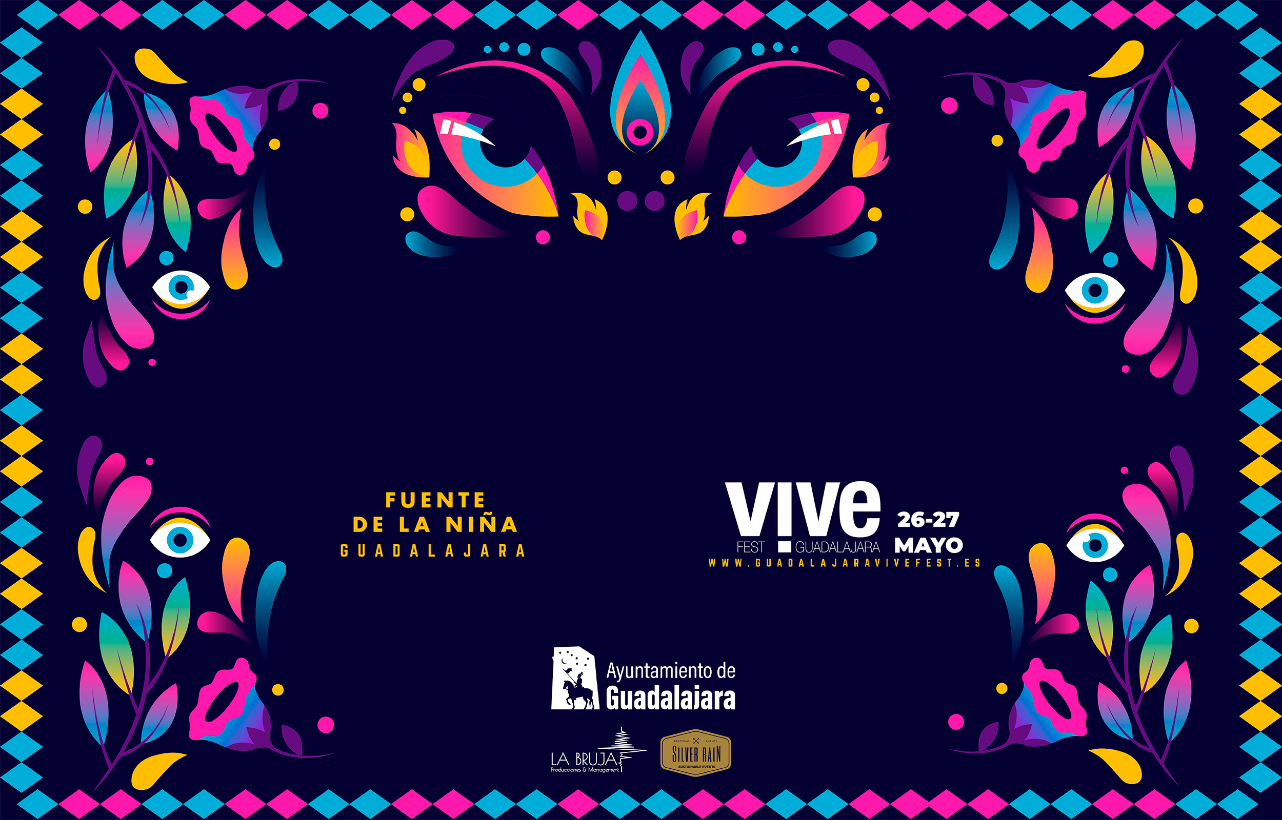 Vive Fest Guadalajara 2023. Tickets, lineup, bands for Vive Fest Guadalajara  2023 | Wegow Spain