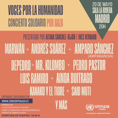 Fotografía promocional de Voces por la humanidad