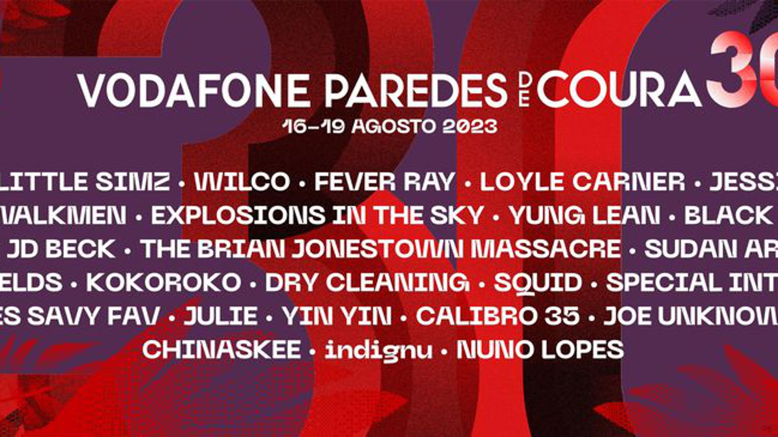 Vodafone Paredes de Coura 2023. Tickets, lineup, bands for Vodafone Paredes  de Coura 2023 | Wegow Netherlands