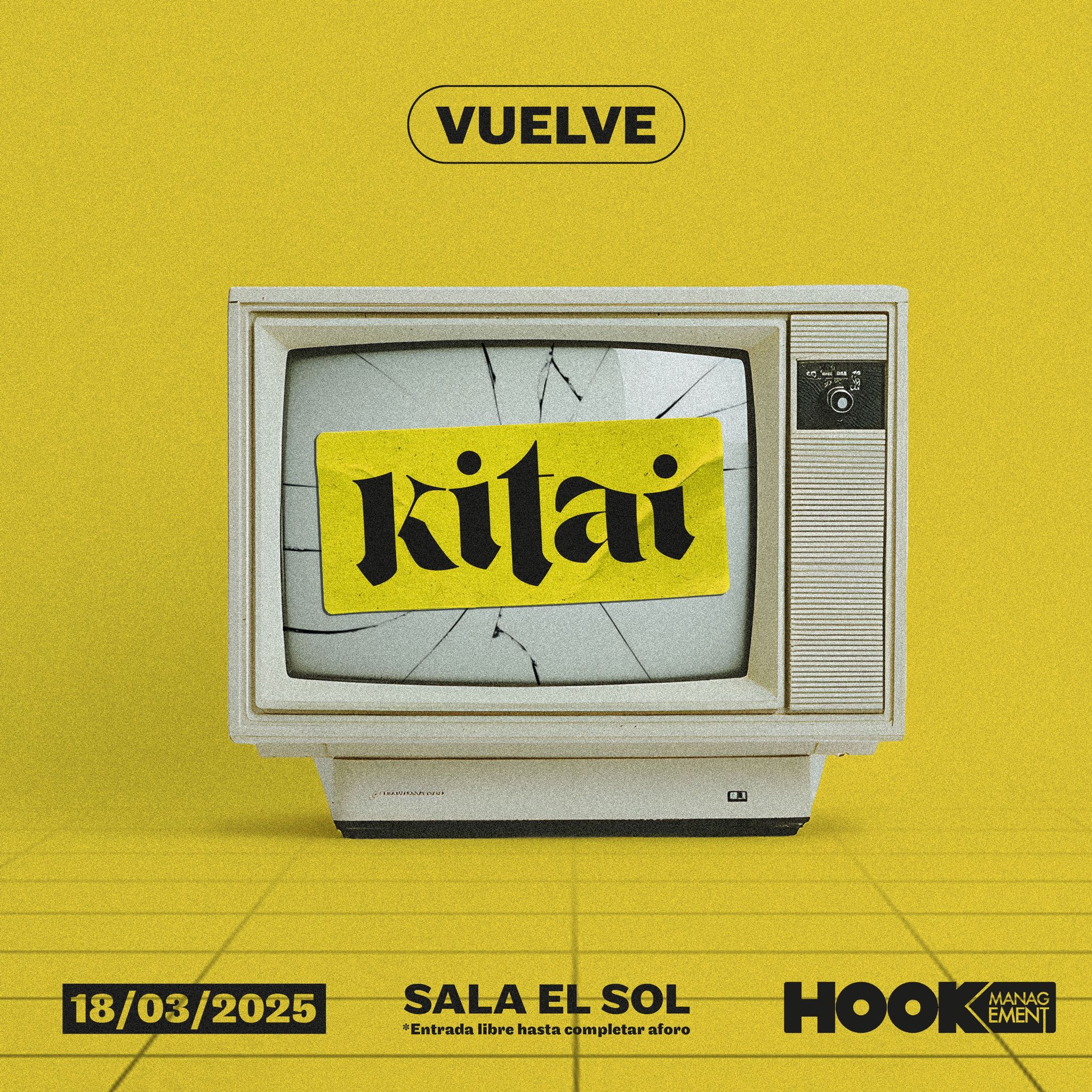 Fotografía promocional de Vuelve KITAI