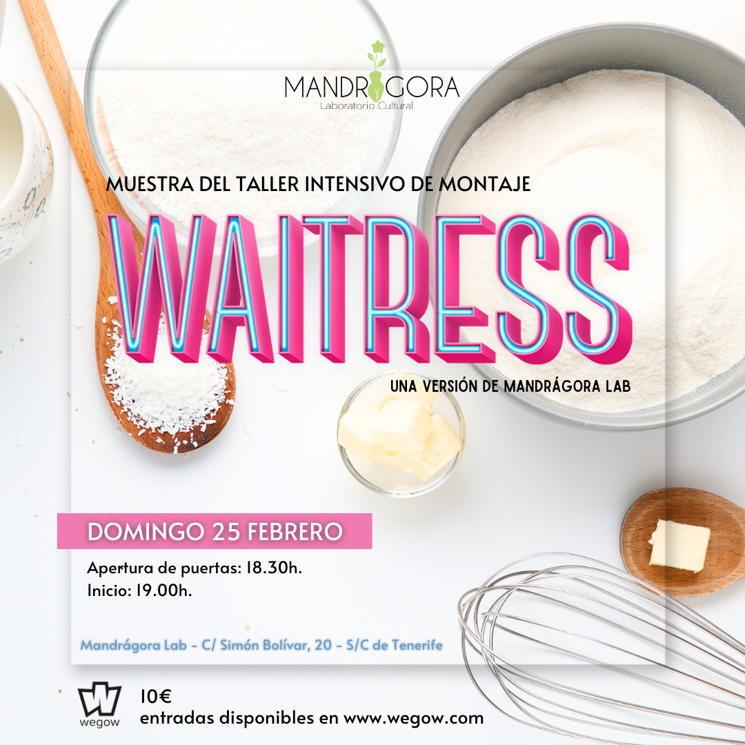 Fotografía promocional de Waitress - 25/2/24