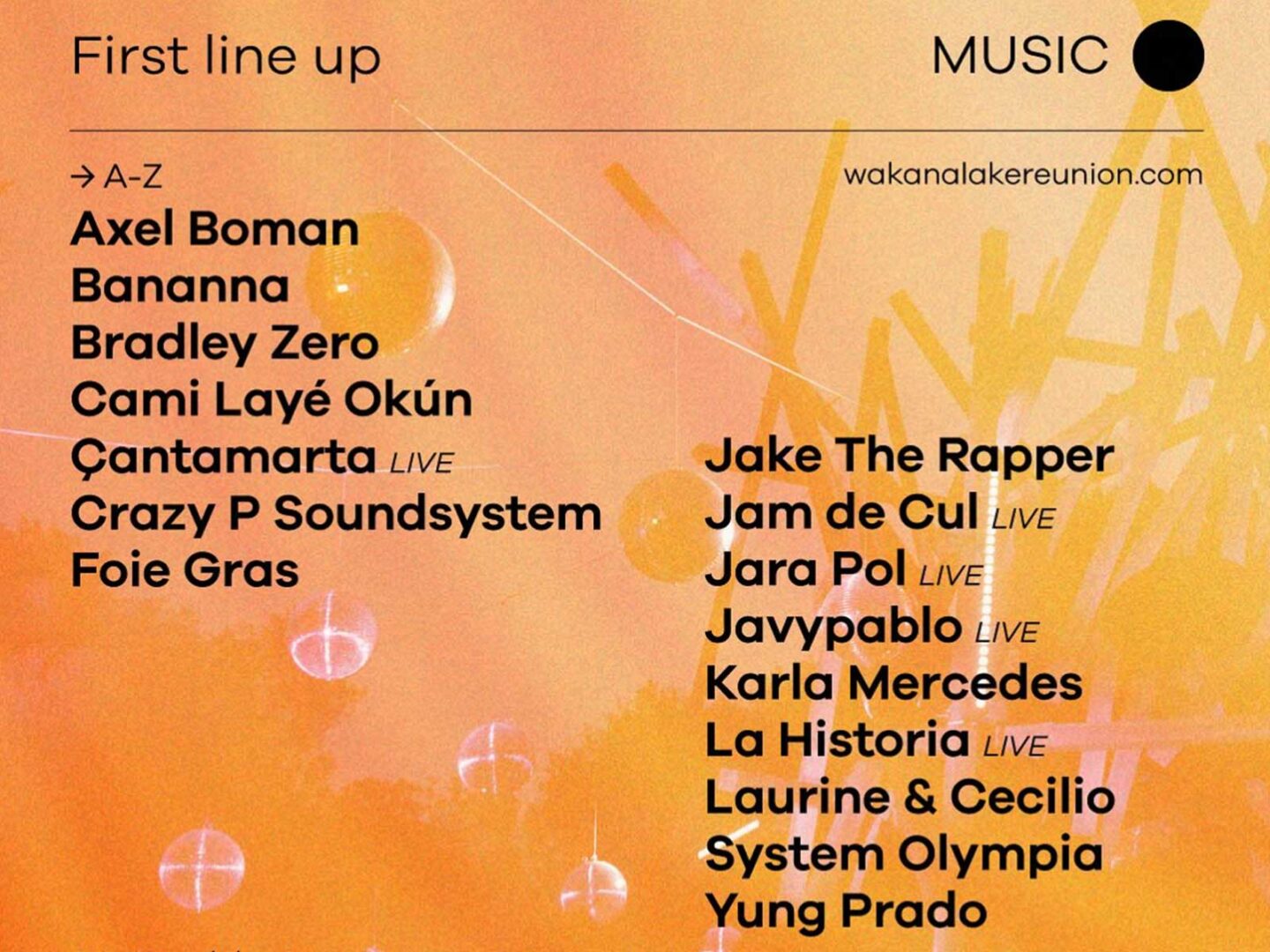 Fotografía promocional de Wakana Reunion 2024