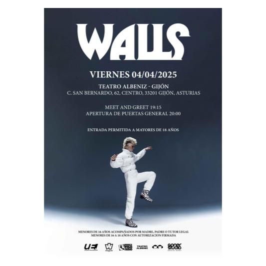 Fotografía promocional de Walls en Gijon