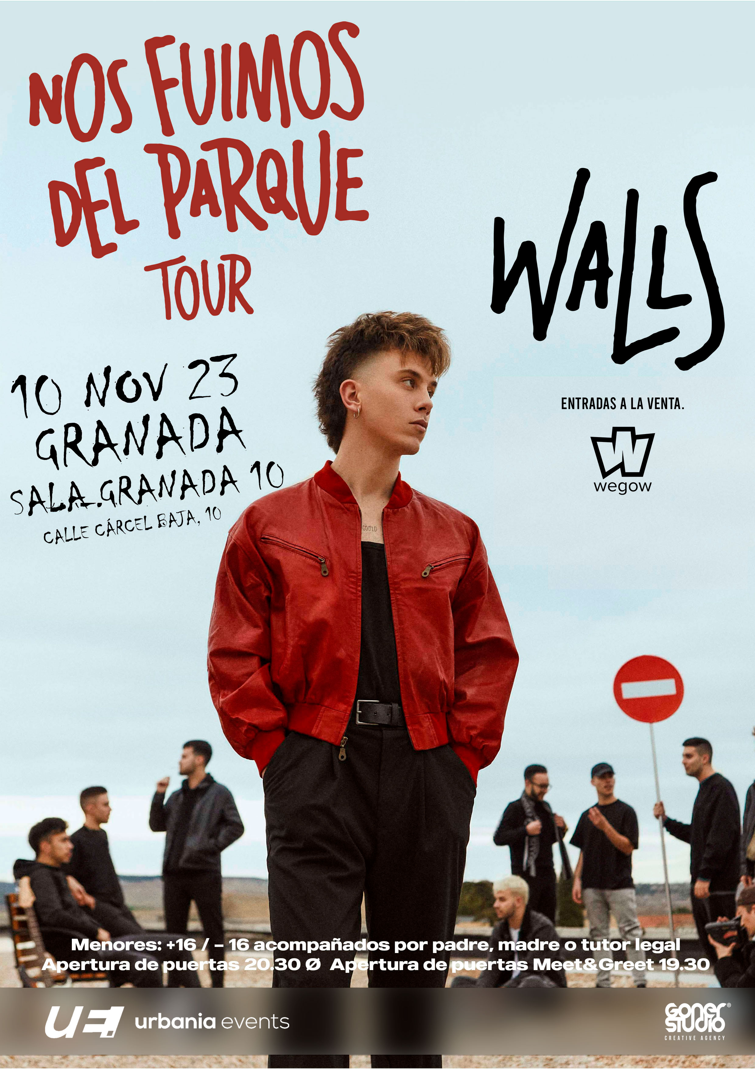 Fotografía promocional de Walls en Granada