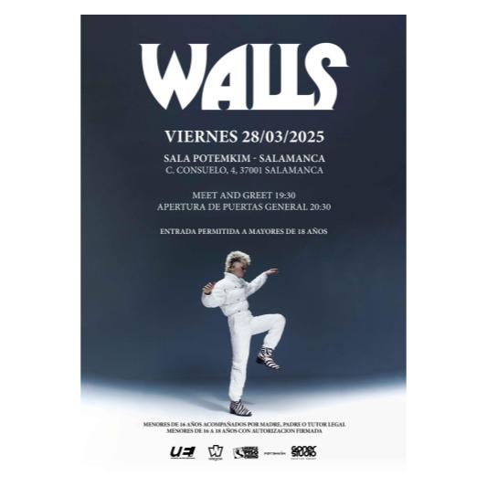 Fotografía promocional de Walls en Salamanca