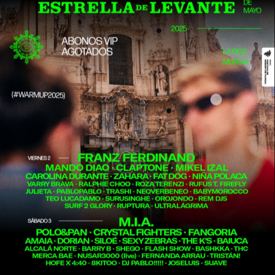 Fotografía promocional de WARM UP Estrella de Levante 2025