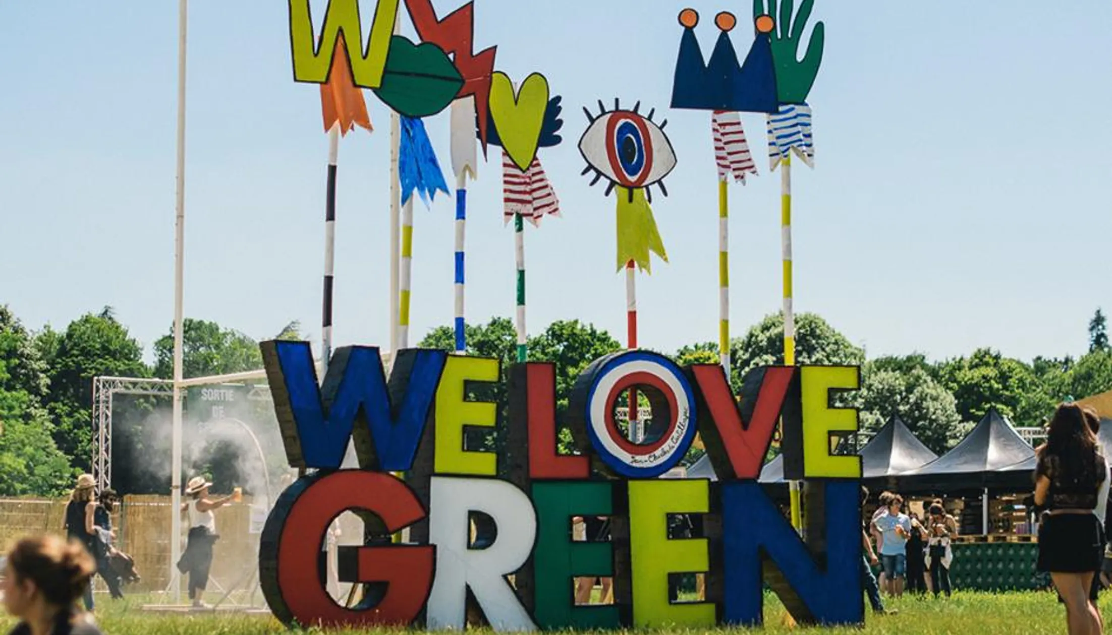 Photographie promotionnelle de We love green 2020.