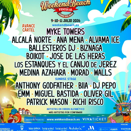 Promofoto von Weekend Beach Festival.