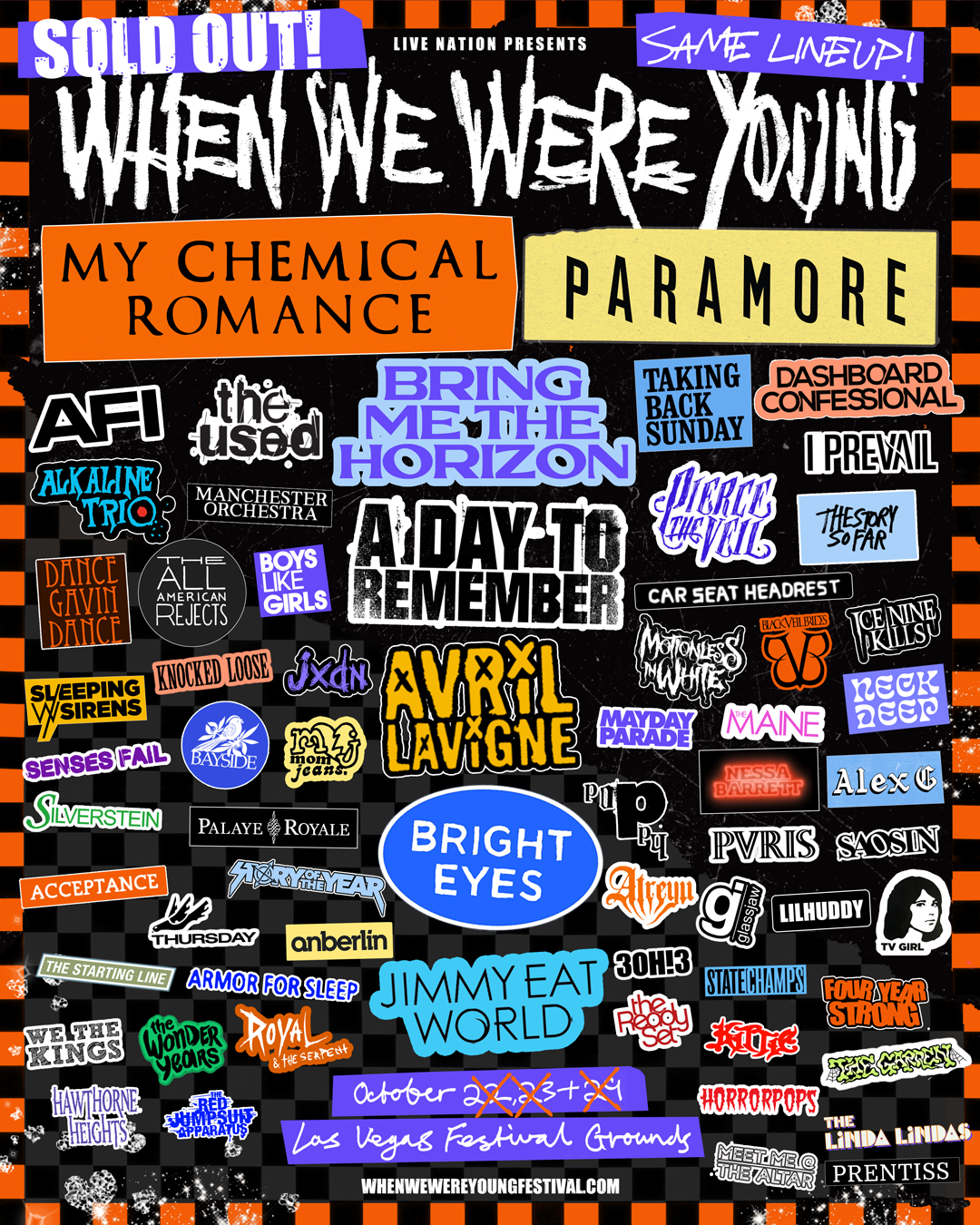 Promotional photograph of When We Were Young 2022.