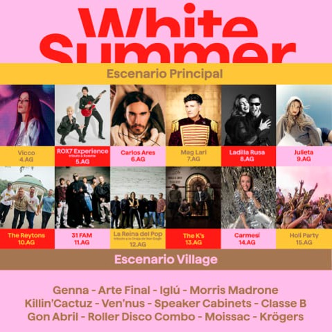 Fotografía promocional de White Summer