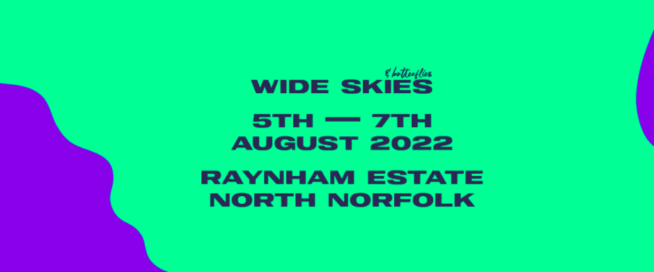 Promotional photograph of Wide Skies & Butterflies Festival 2022.