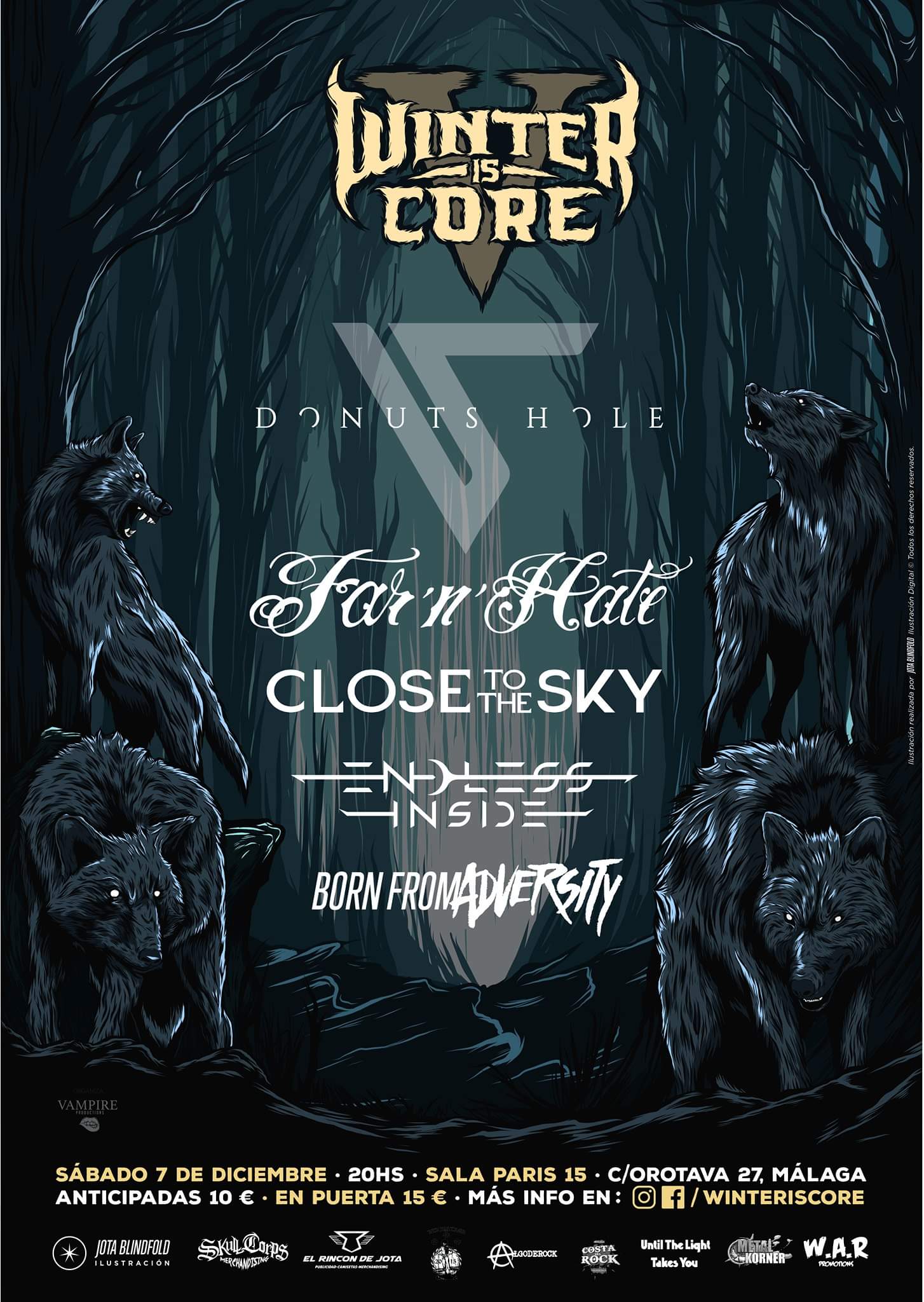 Fotografía promocional de Winter is Core V