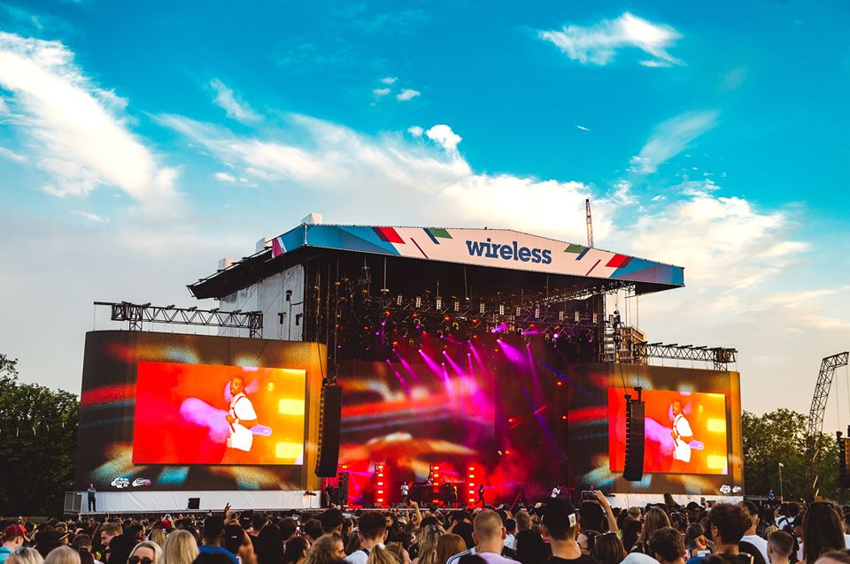 Promofoto von Wireless Festival London 2020.