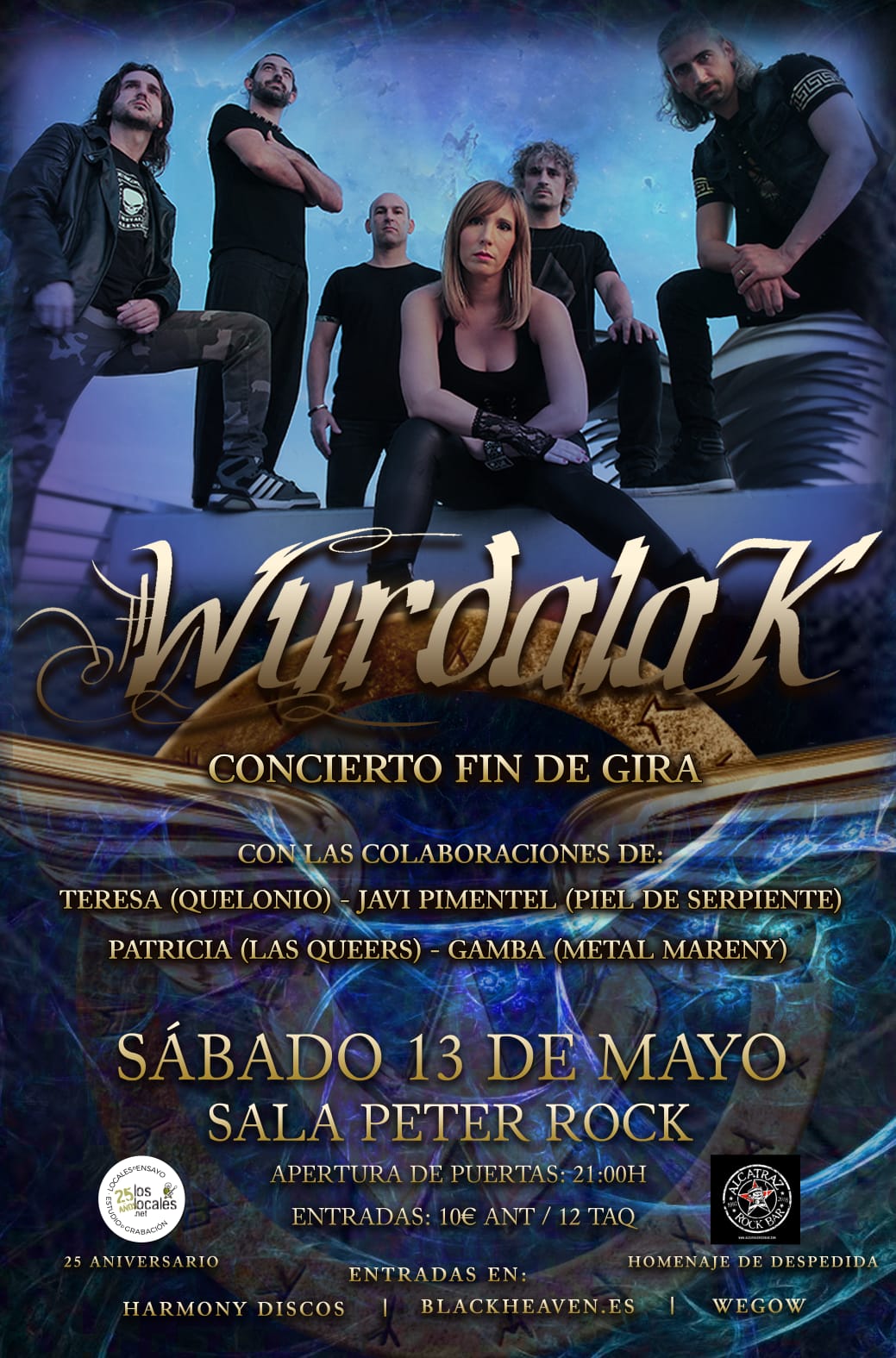 Fotografía promocional de Wurdalak Final de Gira