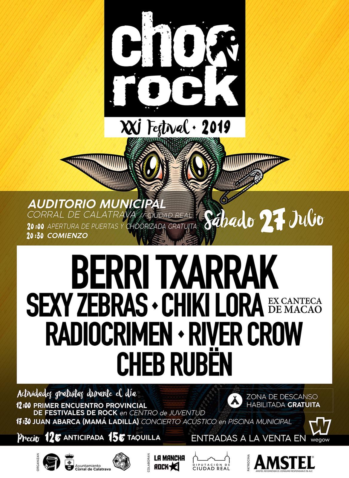 Fotografía promocional de XXI Choorock