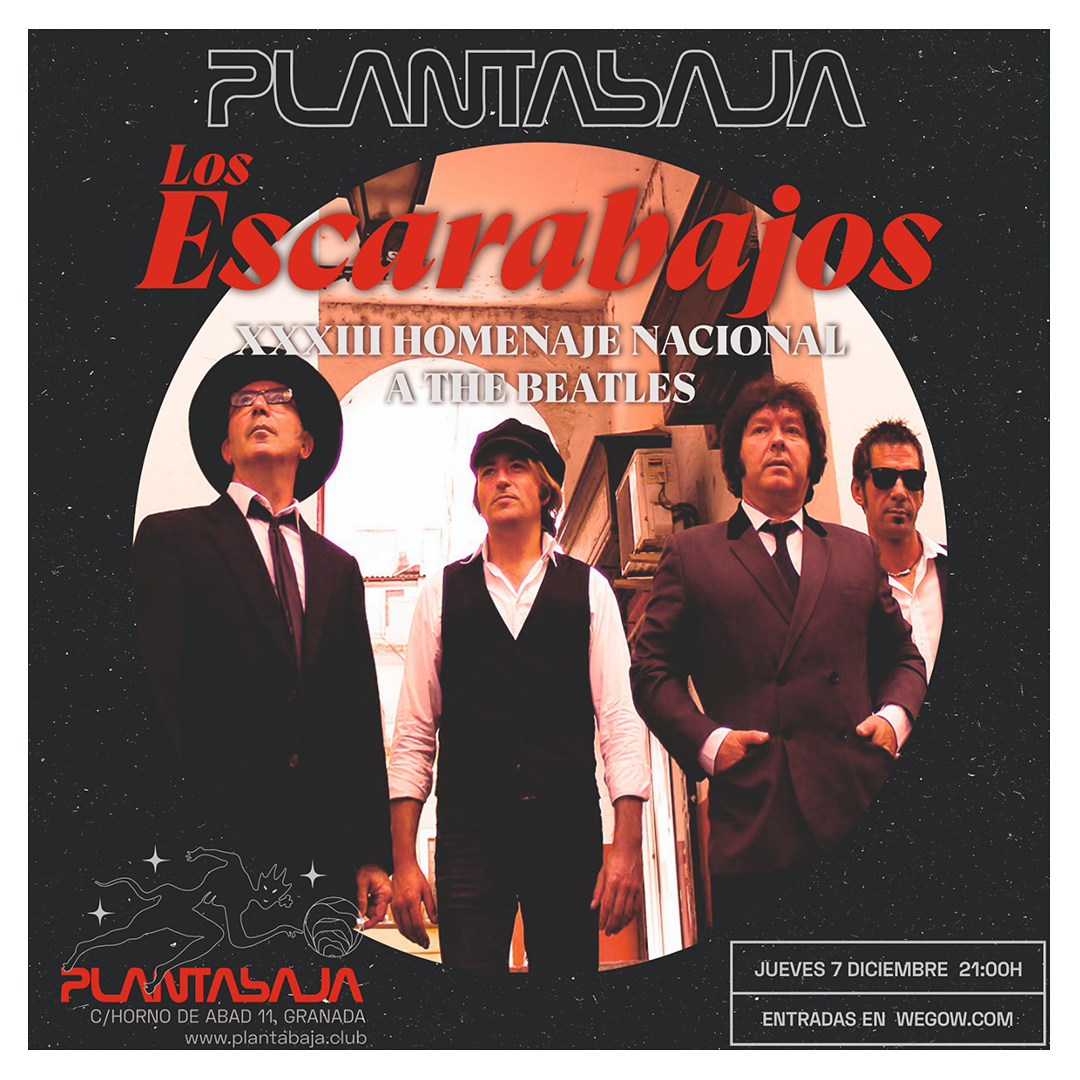 Fotografía promocional de XXXIII Homenaje a The Beatles: Los Escarabajos en Granada