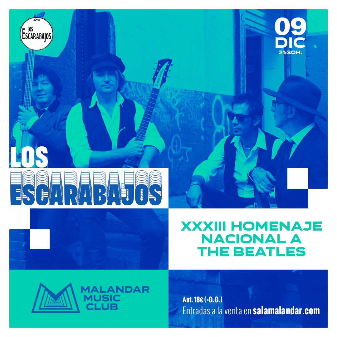 Fotografía promocional de XXXIII Homenaje a The Beatles: Los Escarabajos en Sevilla
