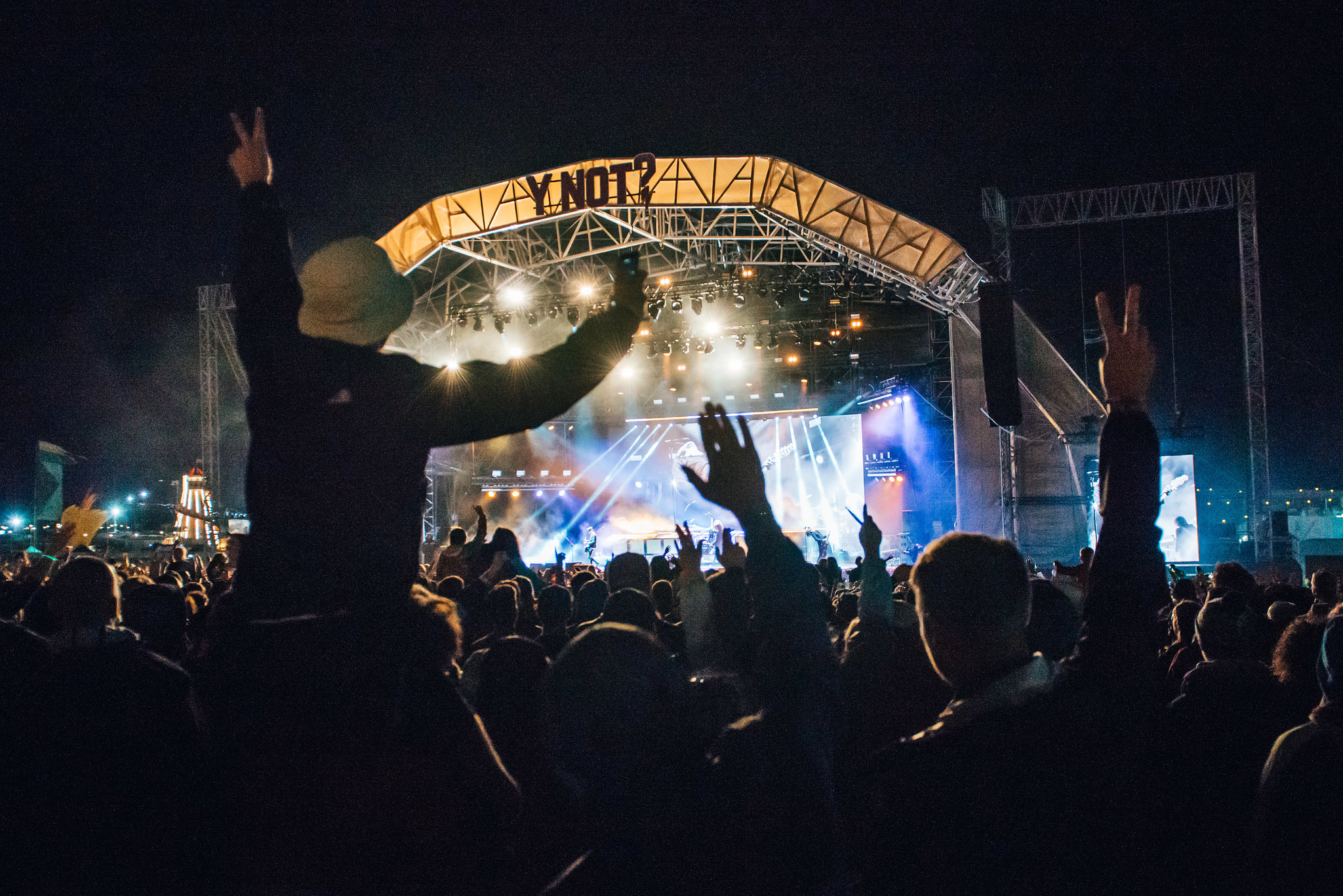 Promotional photograph of Y Not Festival 2019.