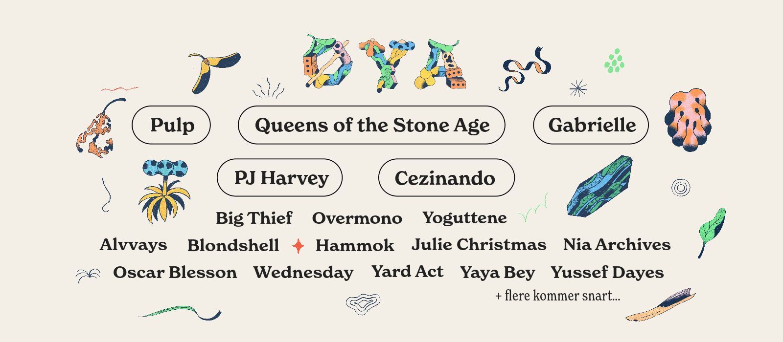 Promotional photograph of Øyafestivalen 2024.