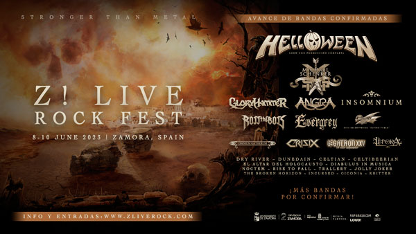 Fotografía promocional de Z! Live Rock Fest 2023
